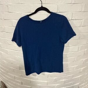 Margaret O’Leary Classic Blue Women's Knit Top